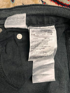 Levi's Slim Fit Black Washed Stretchable Jeans - 30