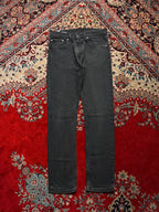 Levi's Slim Fit Black Washed Stretchable Jeans - 30