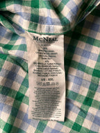 McNeal Linen Blend Gingham Button Down Shirt - XL