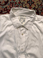 Diesel Slim Fit White Button Down Shirt - L