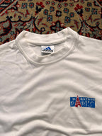 VINTAGE ADIDAS PURE COTTON RELAXED FIT PRINTED TEE - M
