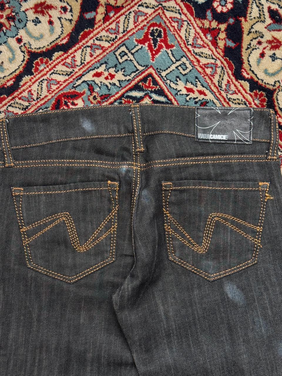 NARACAMICIE Dark Wash FlareD Women Jeans - 30