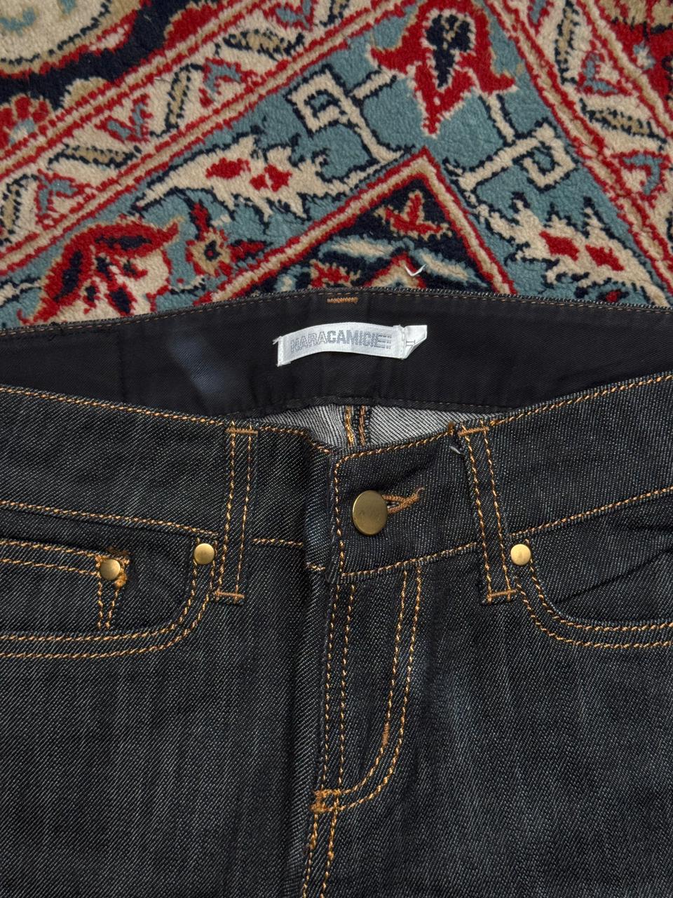 NARACAMICIE Dark Wash FlareD Women Jeans - 30