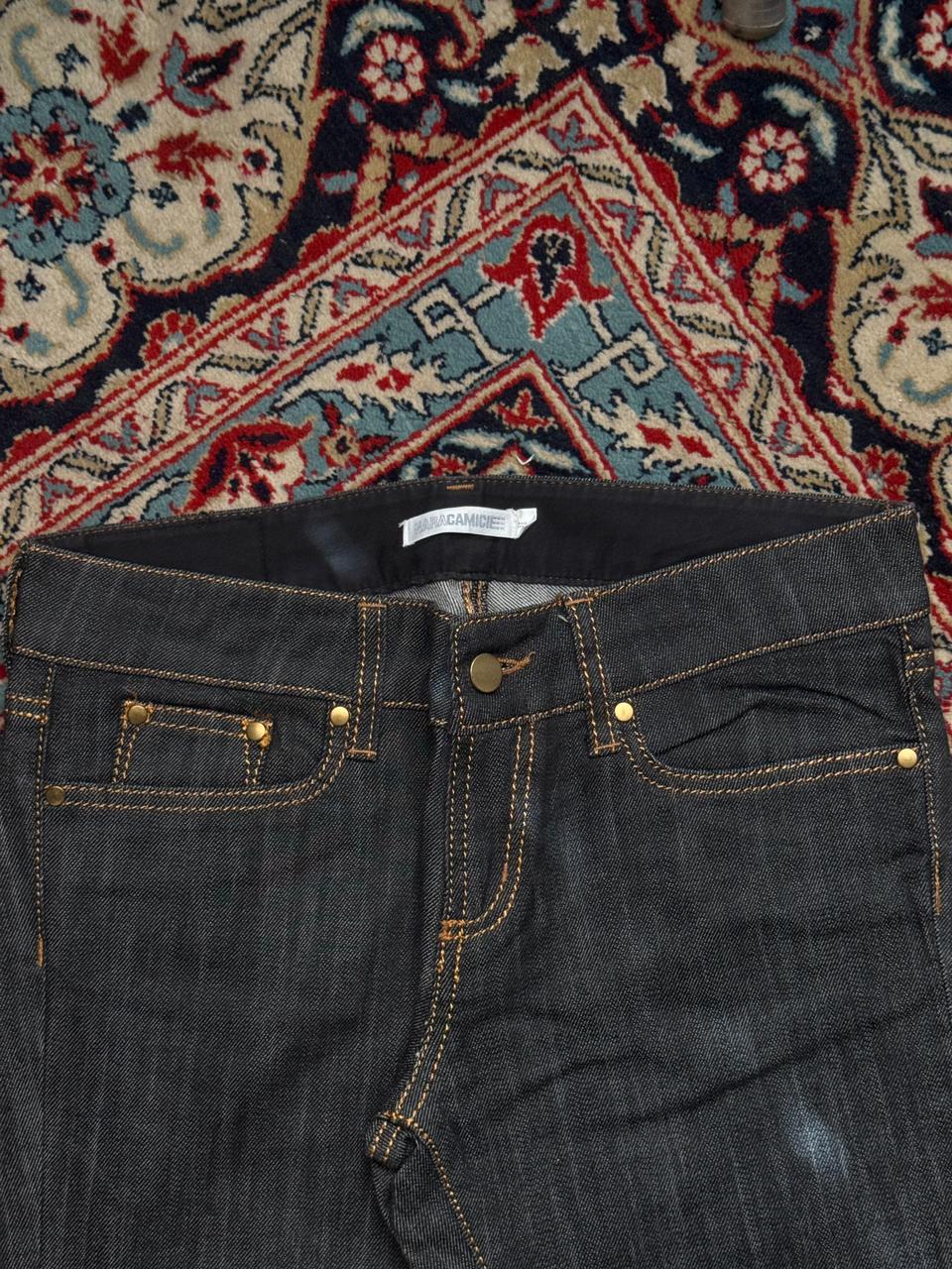 NARACAMICIE Dark Wash FlareD Women Jeans - 30