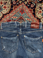 Vintage CUBE SUGAR Distressed Relaxed FIT Women Jeans - 28