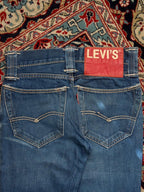 Vintage LEVI'S Red TAB STRAIGHT FIT Jeans - 28