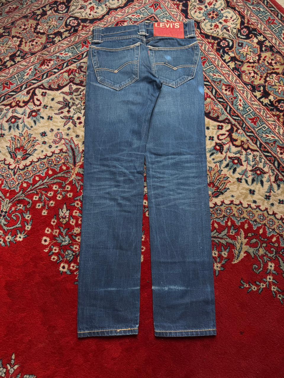 Vintage LEVI'S Red TAB STRAIGHT FIT Jeans - 28