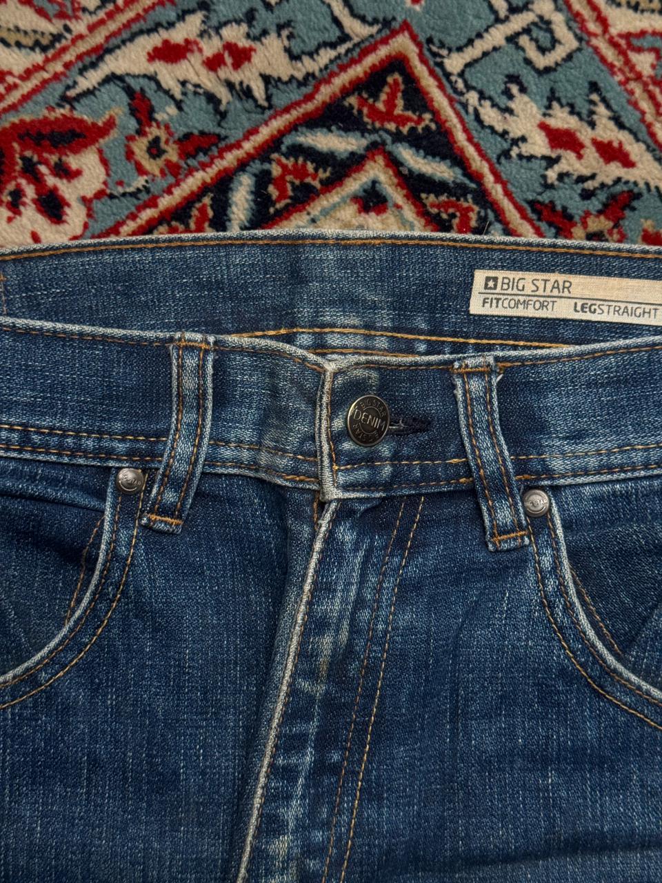Big Star Comfort Straight FIT Blue Jeans - 34