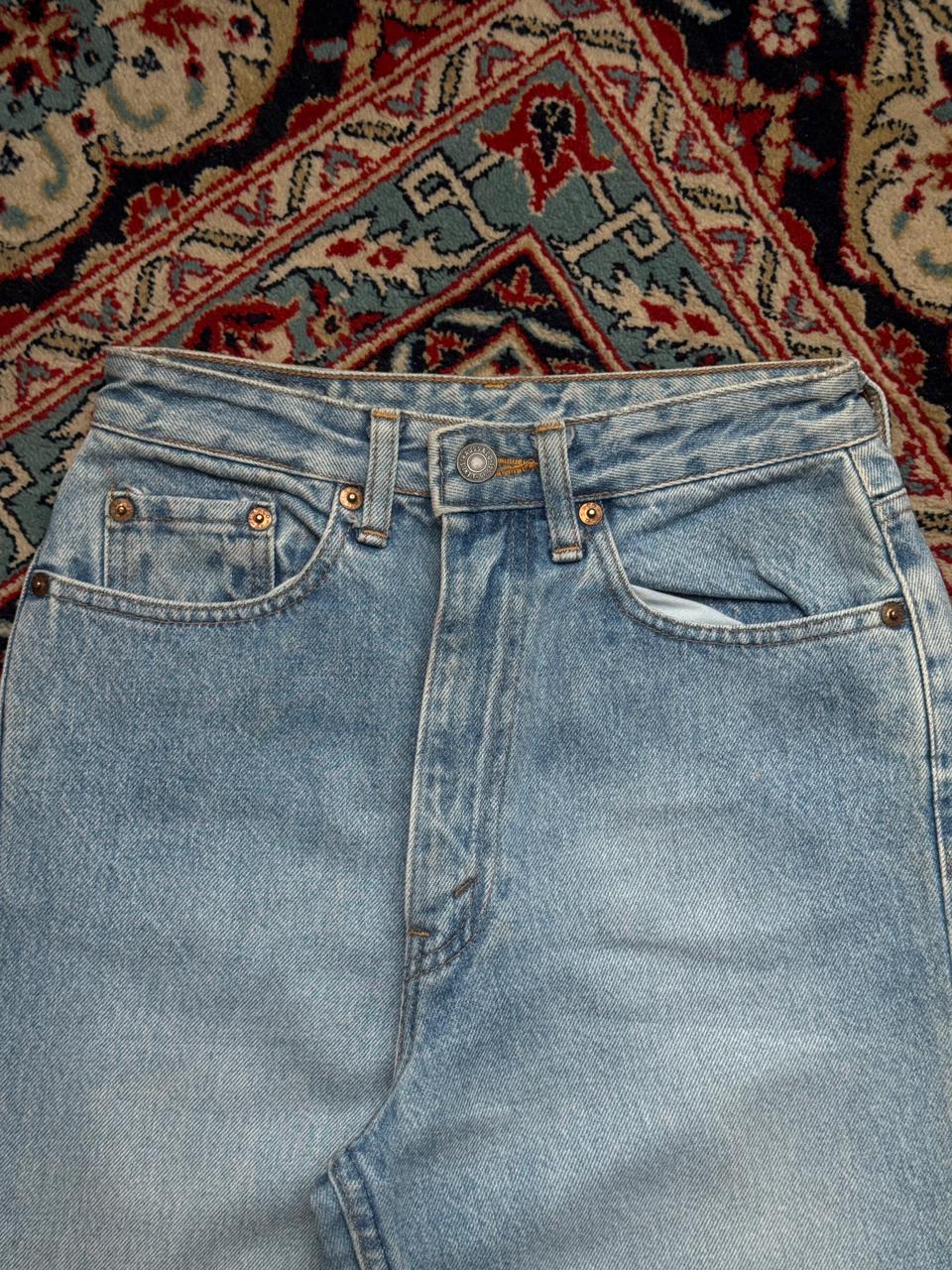 Vintage Levi's 515 High Waisted Light WashED Straight FIT Women Jeans - 24