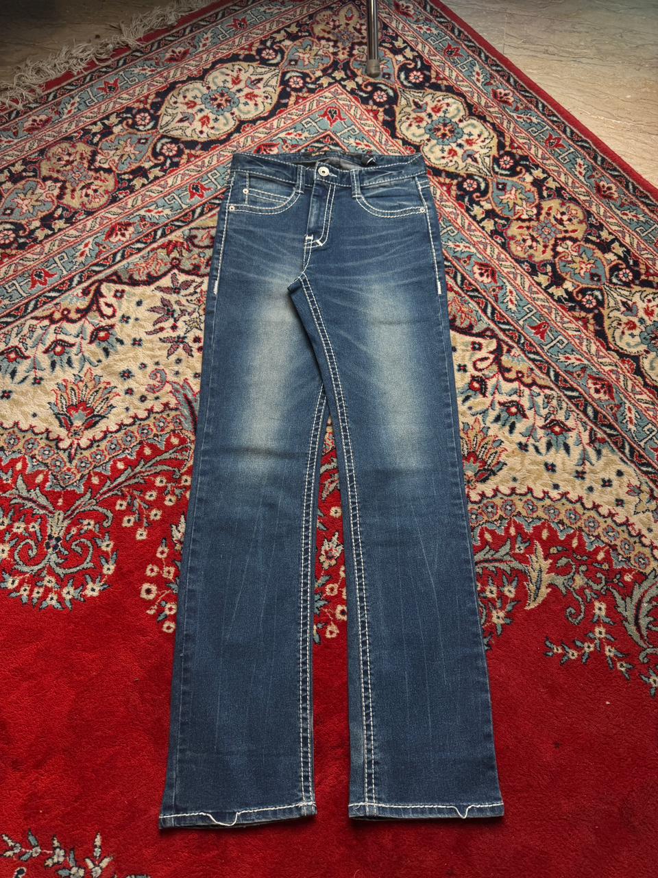 Dreammaker Hum Blue Fade BOOTCUT Fit WOMEN JEANS - 28