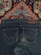 Miss Edwin International Basic Bootcut Blue Women Jeans - 30