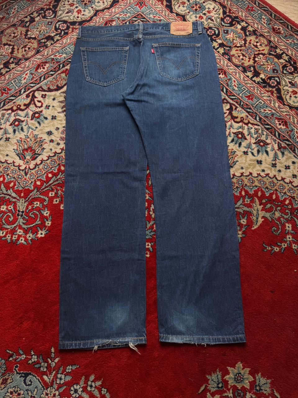 VINTAGE Levi's 753 Straight Fit Blue Jeans - 36