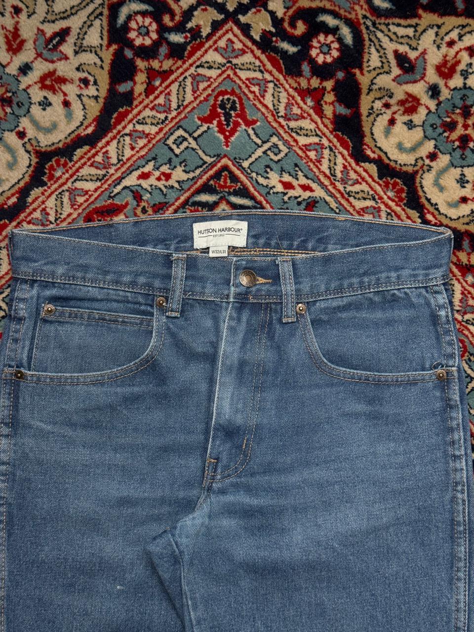 Vintage Hutson Harbour WashED Blue Relaxed Fit JEANS - 30