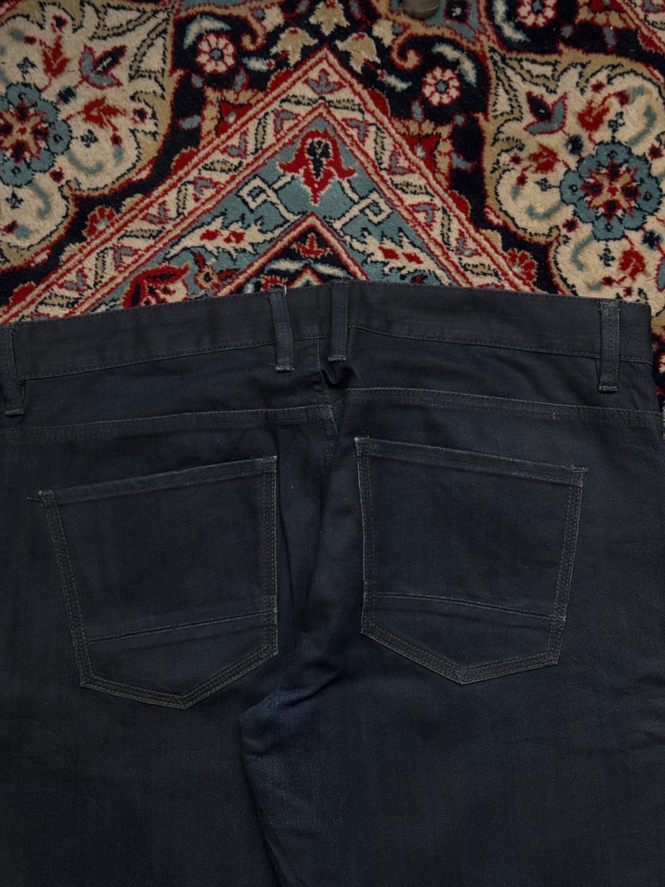 Next Dark Indigo Rinse Straight Fit JEANS - 36