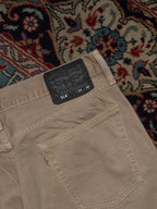 Levi's 514 Straight Fit Khaki Tan Twill Chino PANTS - 34