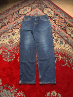 Vintage KANGOL Dark Wash Indigo Relaxed Fit JEANS - 30