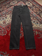 Levi's 505 Straight Fit Washed Black Workwear JEANS - 28