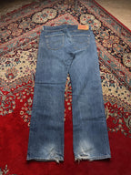 Levi's 501 Original Medium Washed Straight Fit Jeans - 34