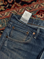 Levi's 501 Original Medium Washed Straight Fit Jeans - 34
