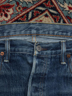 Levi's 501 Original Medium Washed Straight Fit Jeans - 34