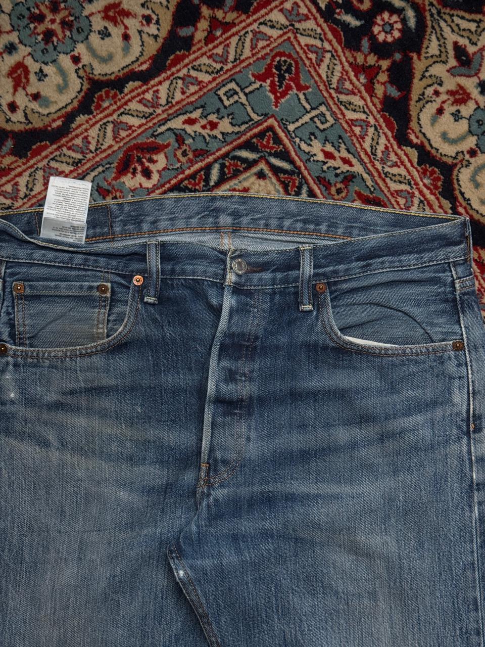 Levi's 501 Original Medium Washed Straight Fit Jeans - 34