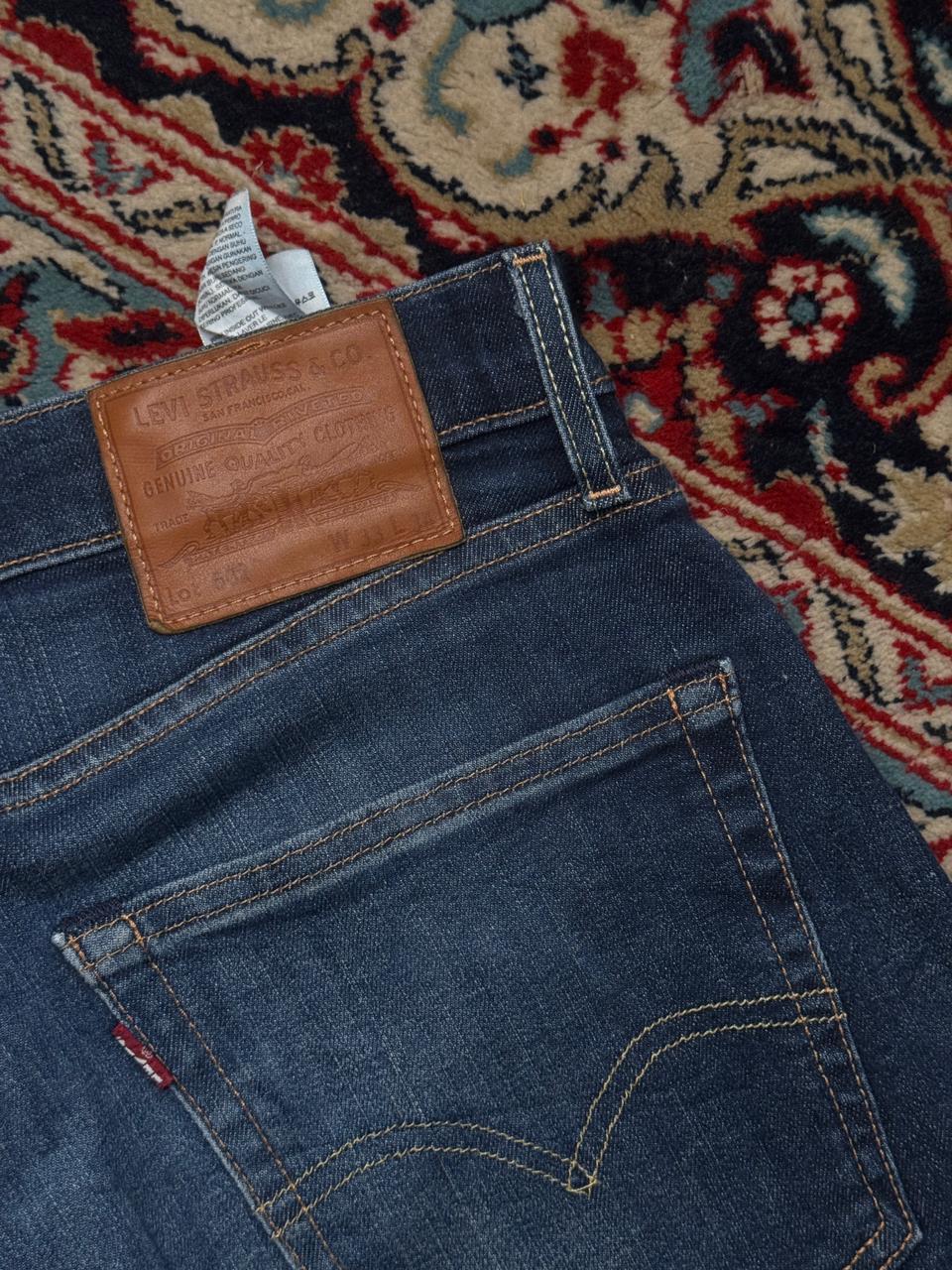 Levi's 502 Dark WashED Straight Fit Jeans - 34