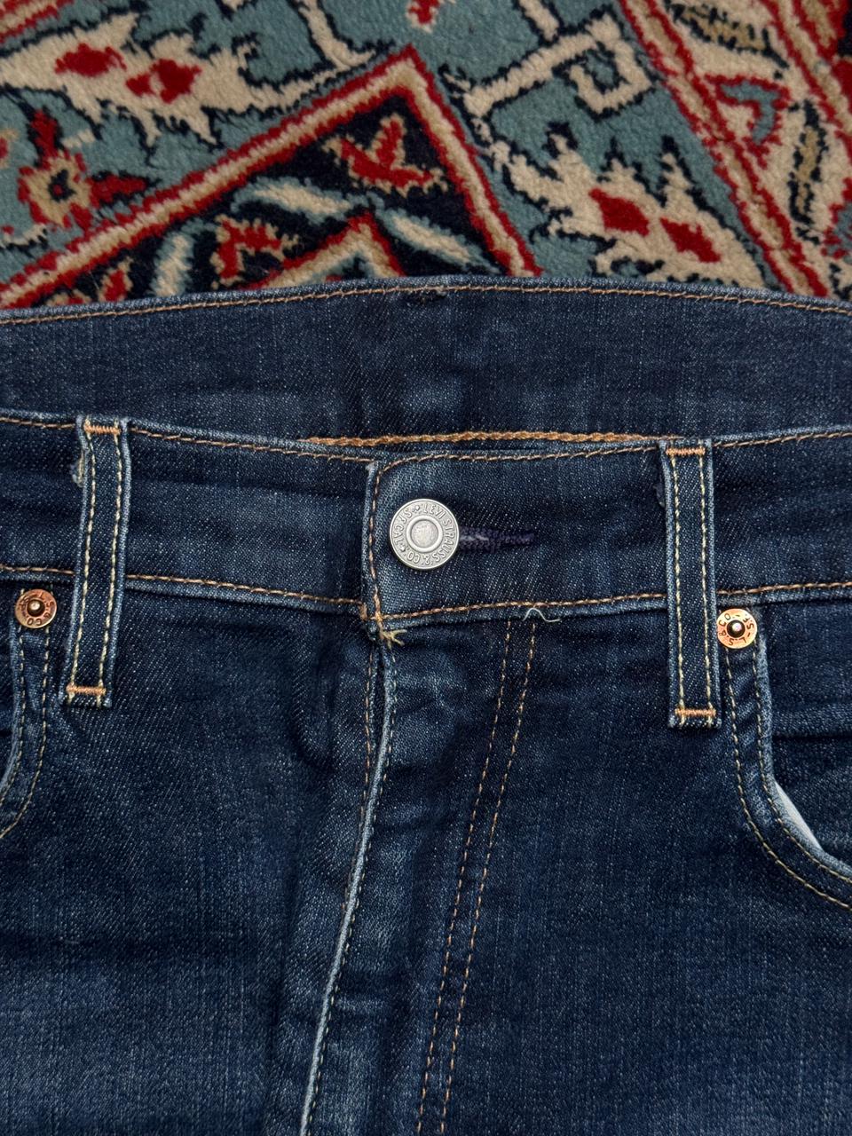 Levi's 502 Dark WashED Straight Fit Jeans - 34