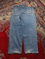 Levi’s 560 Comfort Fit Distressed Blue JEANS - 38