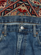 Levi’s 560 Comfort Fit Distressed Blue JEANS - 38