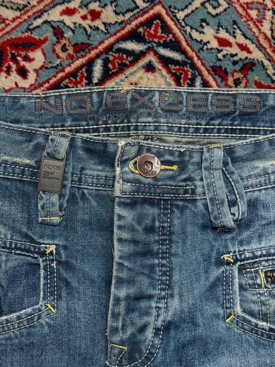 No Excess NXS BOOTCUT Fit Multi-Pocket Cargo JEANS - 34