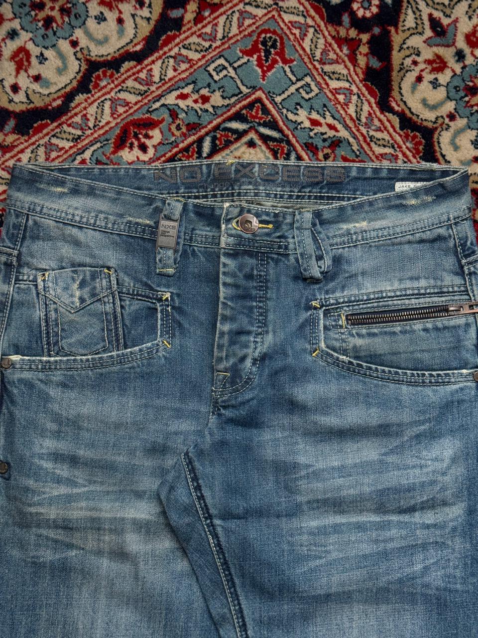 No Excess NXS BOOTCUT Fit Multi-Pocket Cargo JEANS - 34