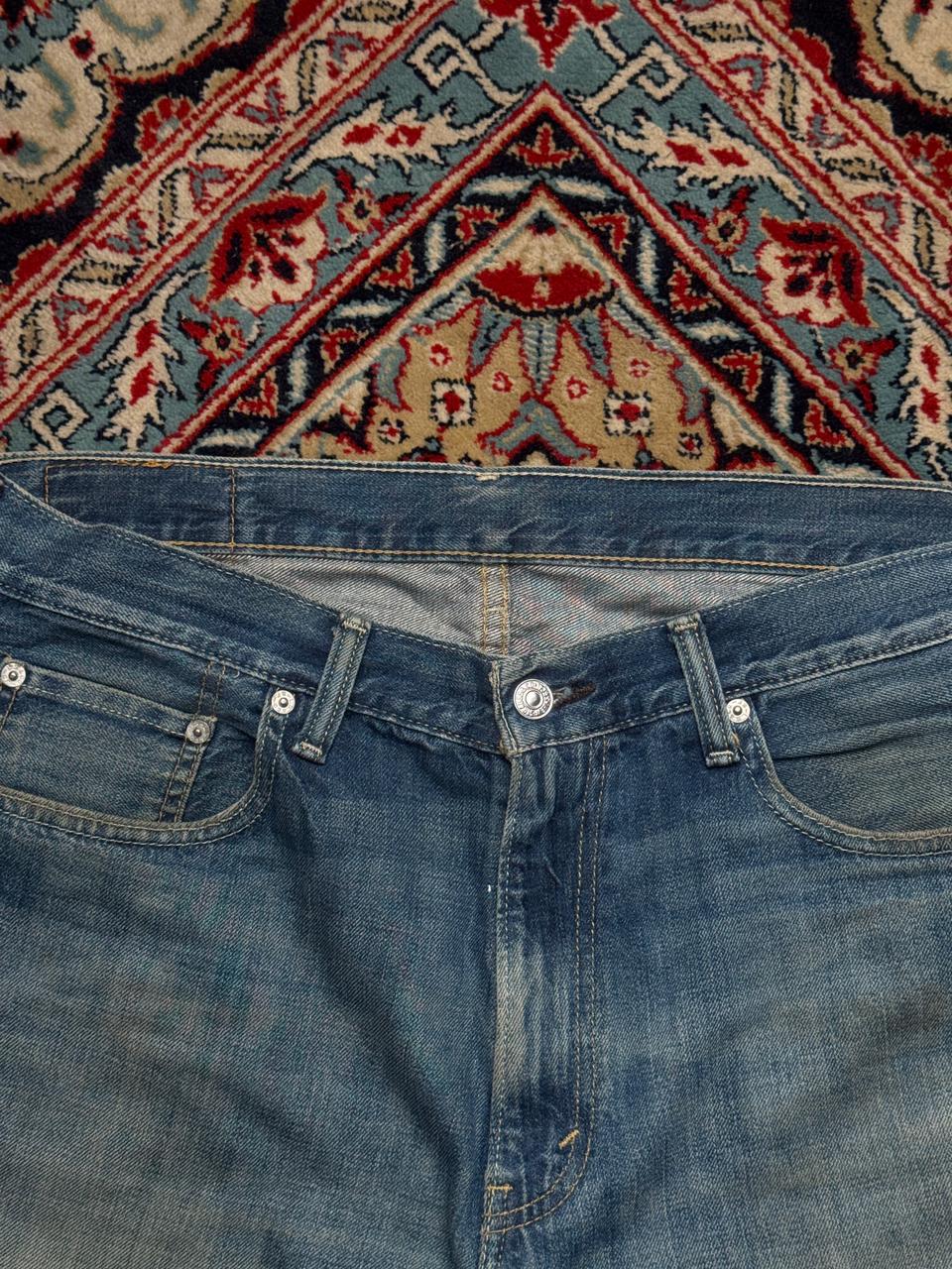 Levi's 550 Relaxed Fit Blue Shorts - 34