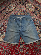 Levi's 550 Relaxed Fit Blue Shorts - 34