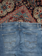 NEXT Denim Goods Co Blue Straight Fit Pants - 36