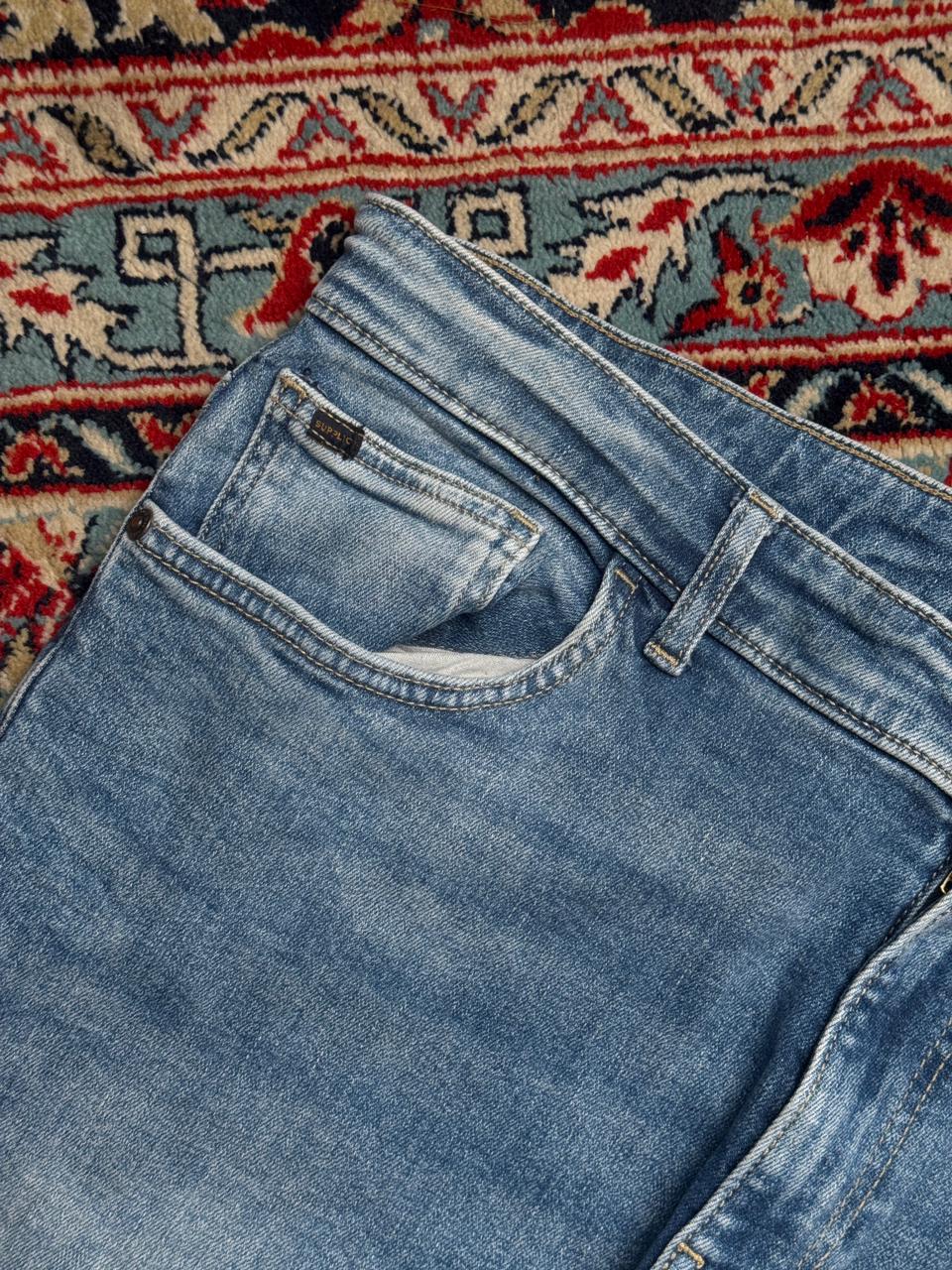 NEXT Denim Goods Co Blue Straight Fit Pants - 36