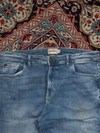 NEXT Denim Goods Co Blue Straight Fit Pants - 36