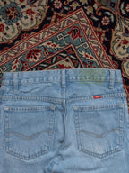 HERO BY JOHN MEDDOX LIGHT WASH STRAIGHT FIT JEANS - 30