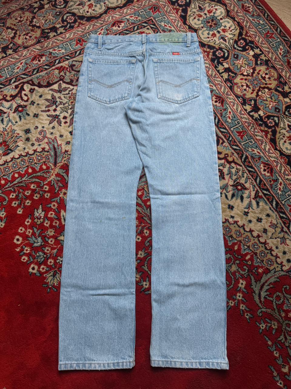 HERO BY JOHN MEDDOX LIGHT WASH STRAIGHT FIT JEANS - 30