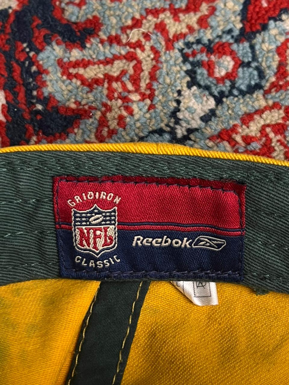 Reebok NFL Gridiron Classic Green Bay Packers Yellow Baseball Cap