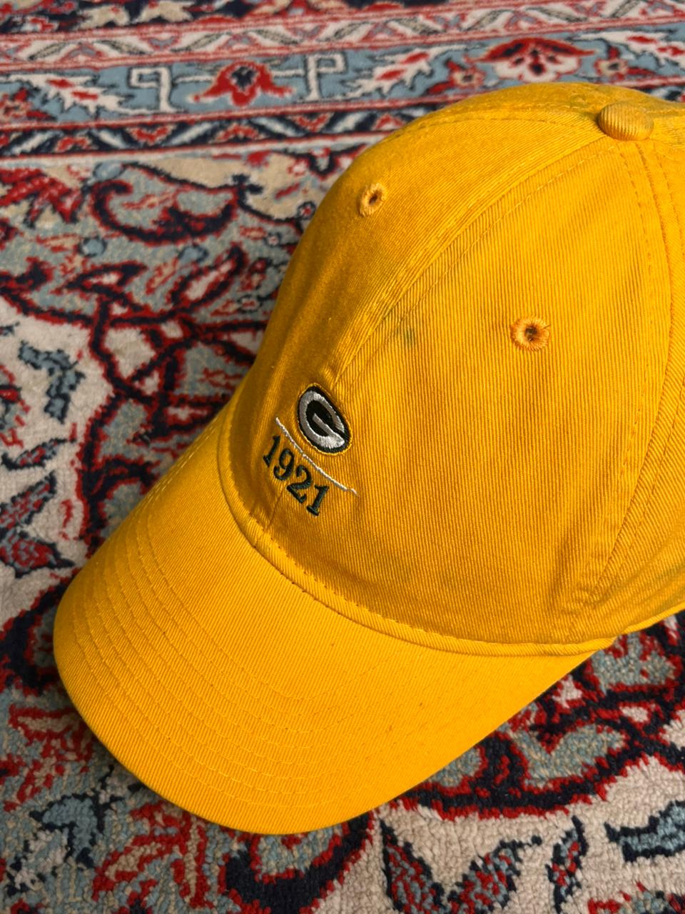 Reebok NFL Gridiron Classic Green Bay Packers Yellow Baseball Cap