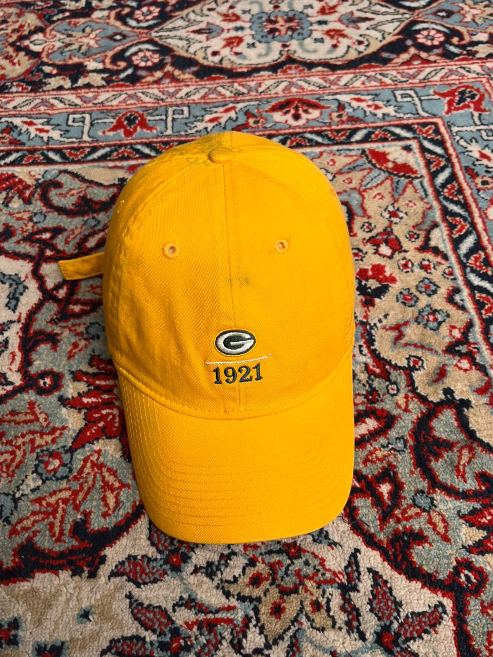 Reebok NFL Gridiron Classic Green Bay Packers Yellow Baseball Cap