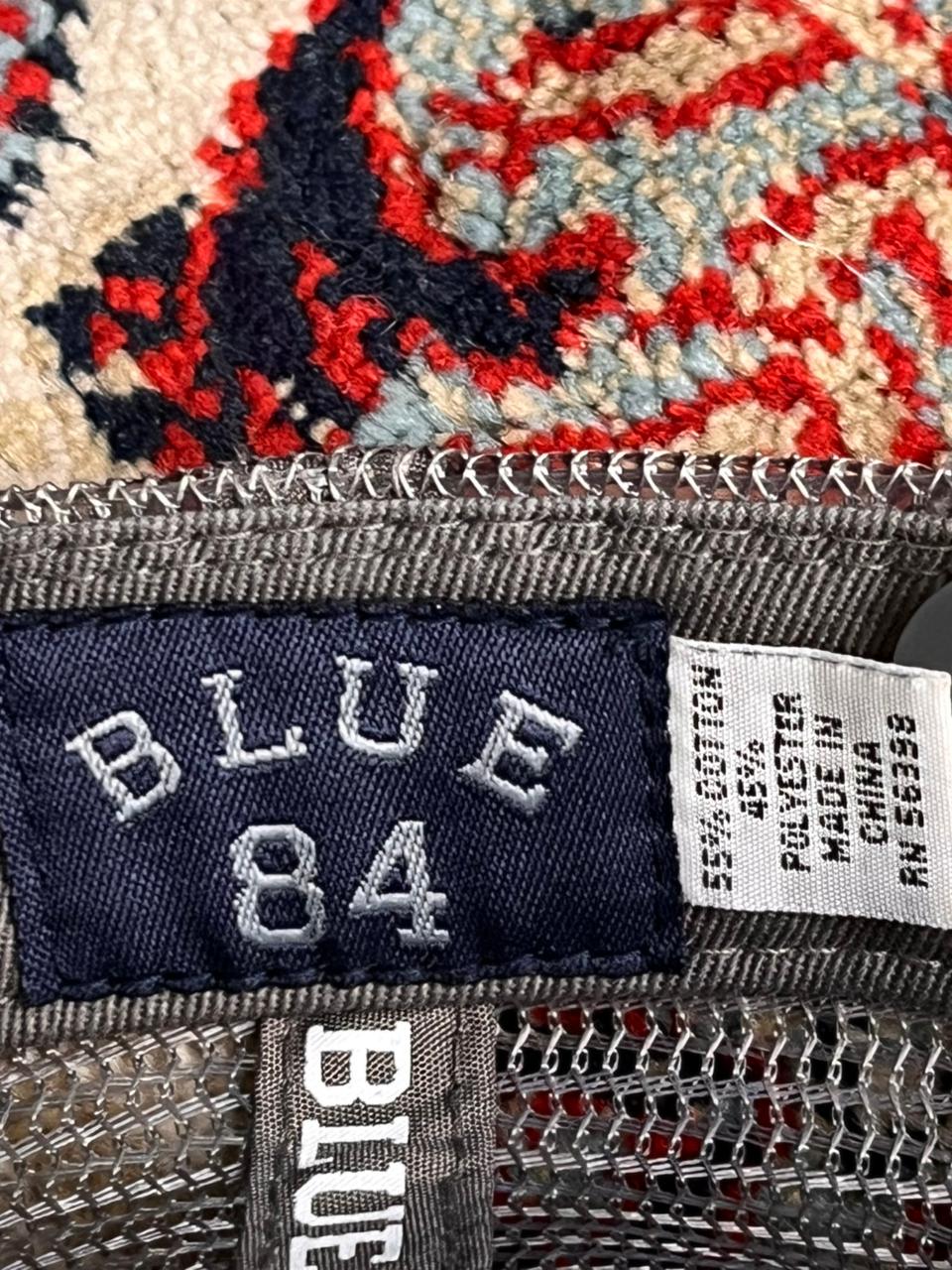 Blue 84 Lake Minnetonka Cottagewood MN Navy & Gray Mesh Trucker Hat Baseball Cap