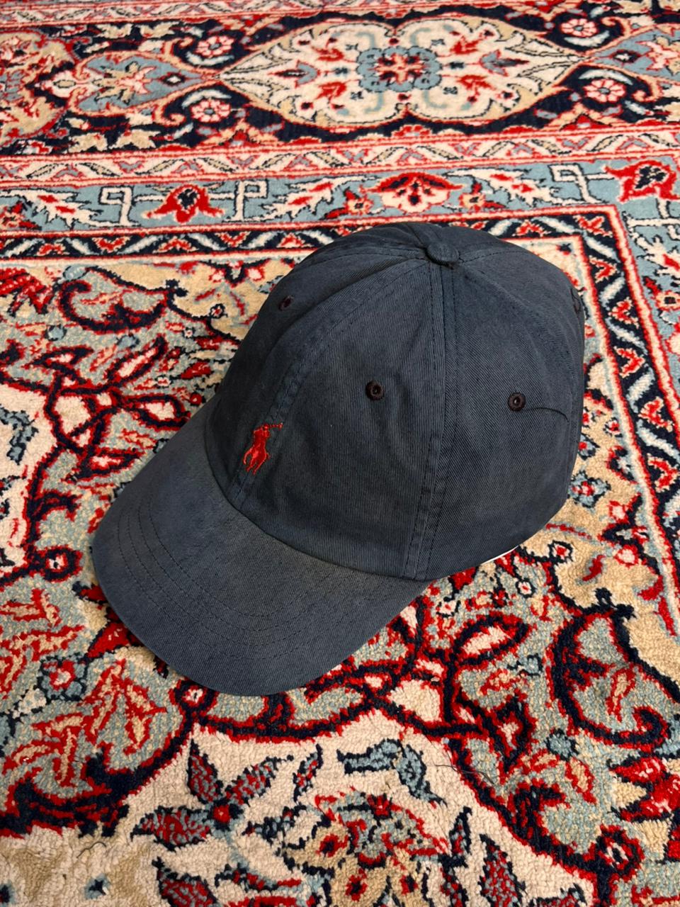 VINTAGE Polo Ralph Lauren Red Pony Logo Cap