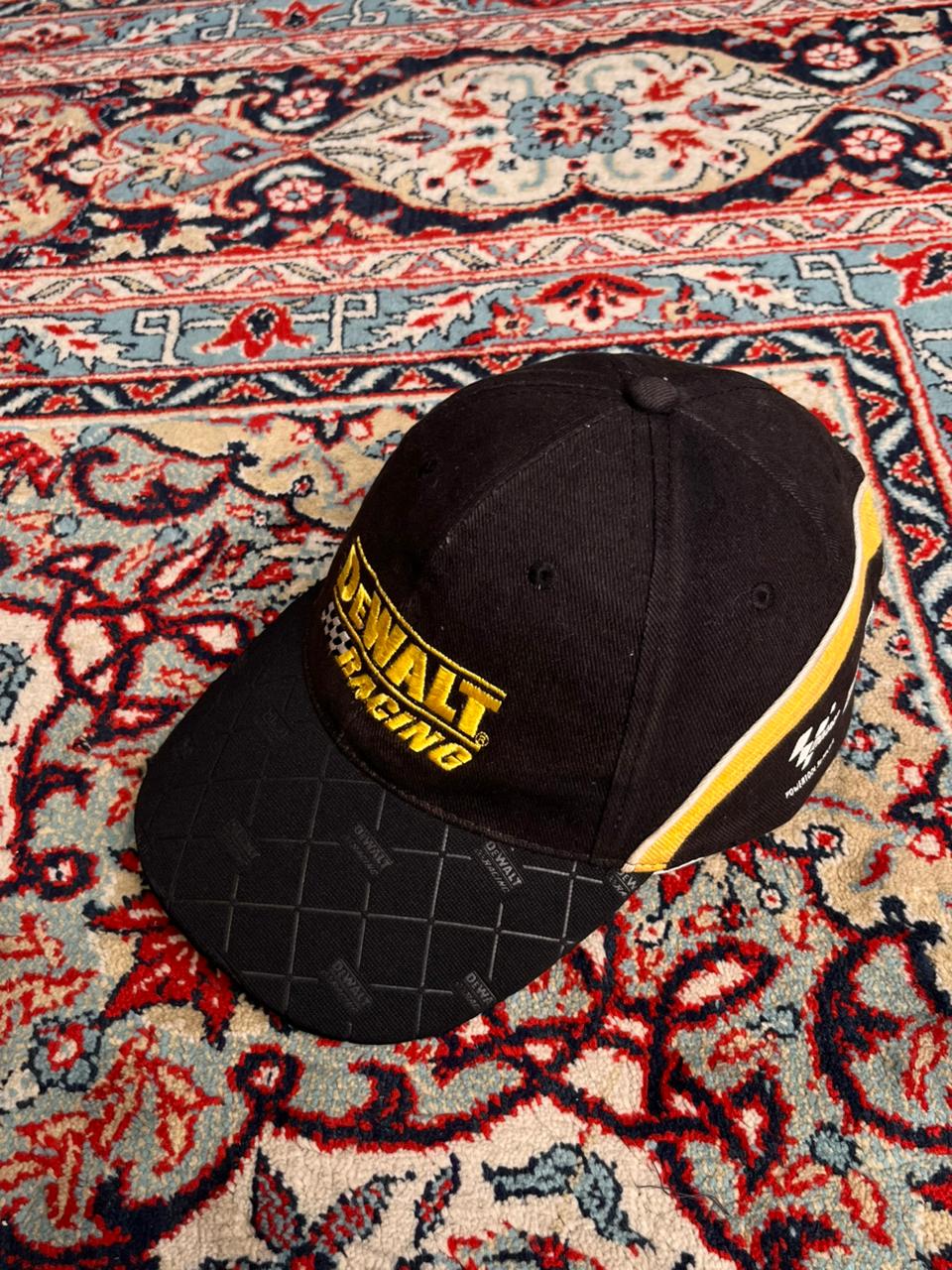 DeWalt Racing Yamaha Tech3 MotoGP Racing Team Official Sponsor Black Baseball Cap