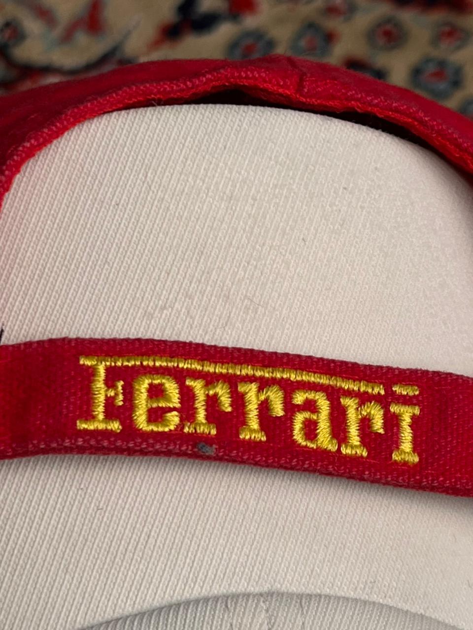 Ferrari Official Licensed Product Red Baseball Cap