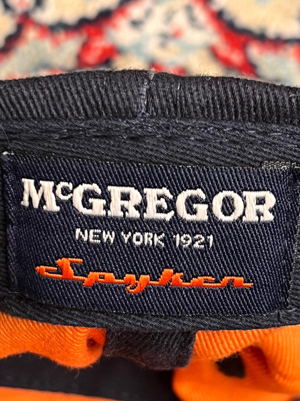 Spyker Cars McGregor Navy Blue Quilted Baseball Cap
