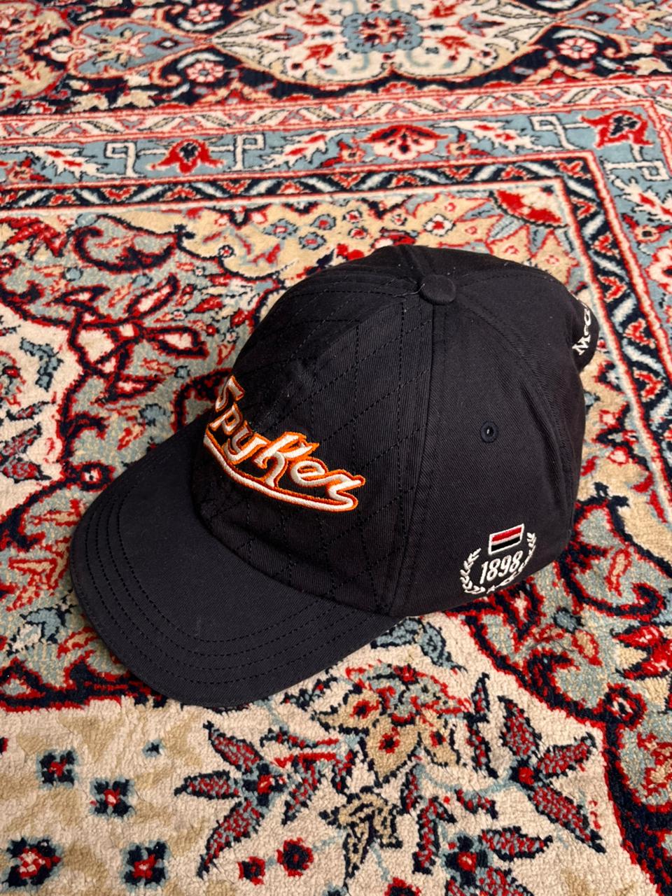 Spyker Cars McGregor Navy Blue Quilted Baseball Cap