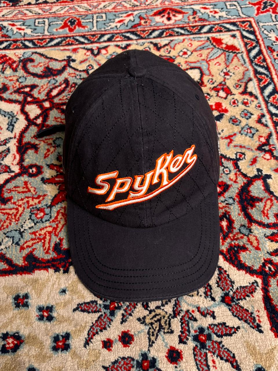 Spyker Cars McGregor Navy Blue Quilted Baseball Cap