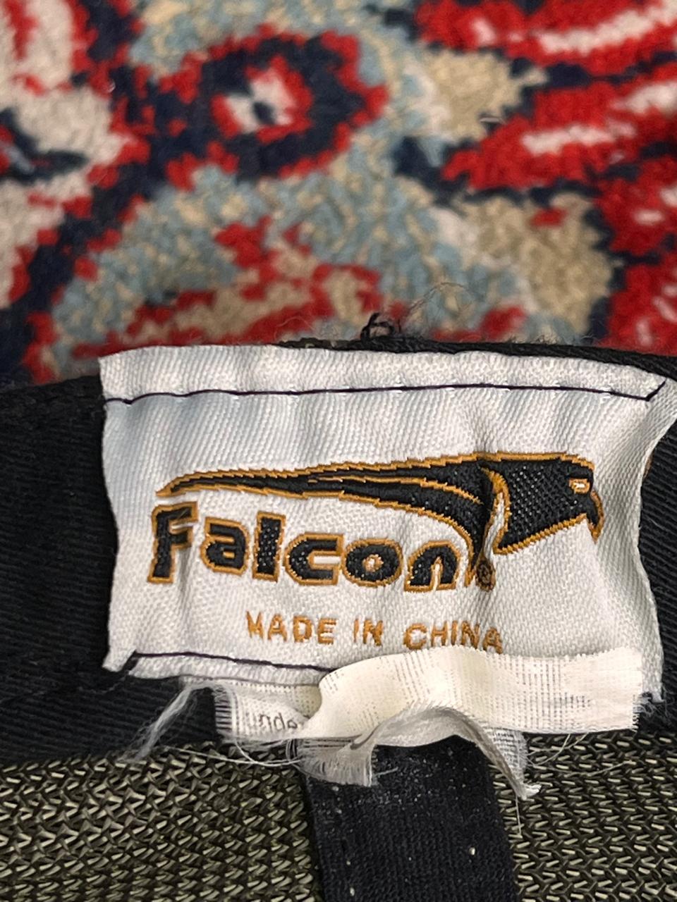 Falcon Chevrolet Camo Mesh Back Trucker Hat Distressed LOGO Baseball Cap