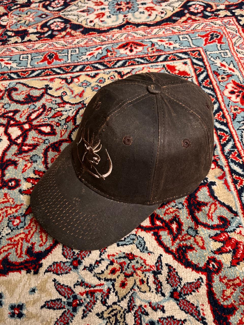 Rocky Mountain Elk Foundation RMEF Waxed Cotton Brown Hunting Baseball Cap